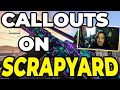 MW3 Callouts for SCRAPYARD | Competitive Call of Duty