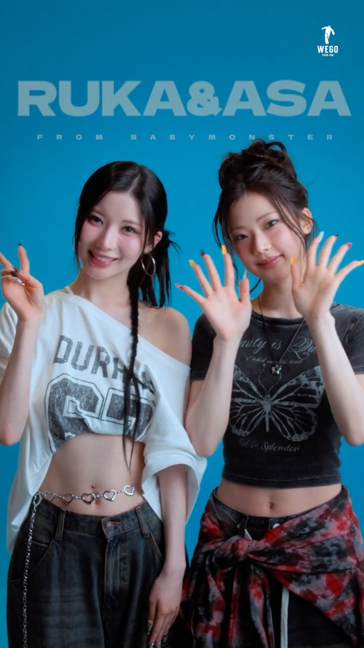 WEGO 2025 SUMMER VISUAL “ STREET STYLE ” feat. RUKA & ASA from