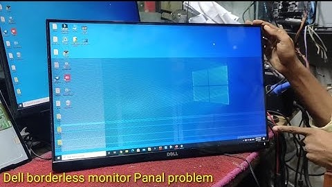 Dell borderless monitor 21.5 IPS panel repair in Bangla 2021| Created by Afjal Hossain