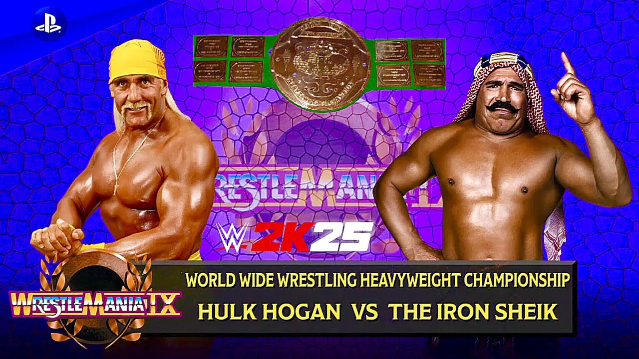 WWE ホーガン＆バイク Hulk Hogan destroys Undertaker's