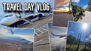 Travel Vlog Spain - Ryanair flight to Salou Portaventura! We arrived 25minutes early?