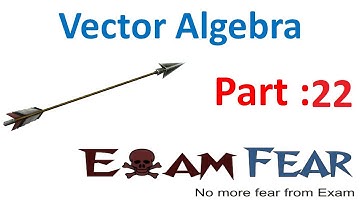 Maths Vector Algebra part 22 (Examples scalar Dot product) CBSE class 12 Mathematics XII
