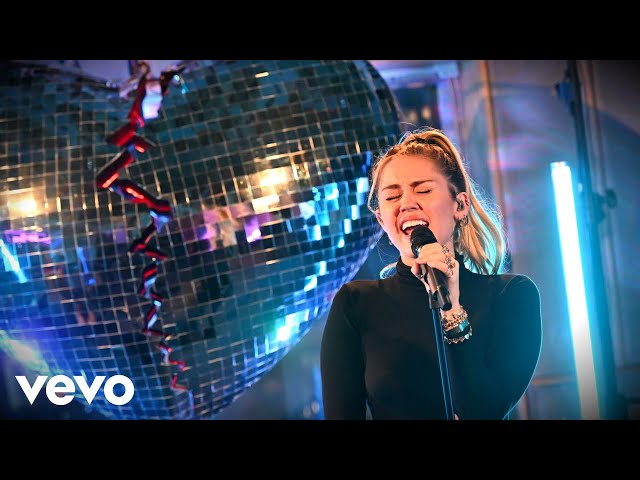 Mark Ronson, Miley Cyrus - No Tears Left To Cry (Ariana Grande cover) in the Live Lounge class=