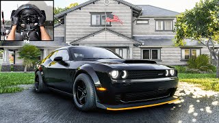 1000HP Dodge Challenger SRT Demon | The Crew Motorfest | Steering Wheel Gameplay screenshot 4