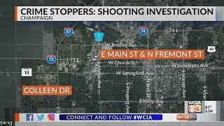 Crime Stoppers seeking tips on pair of Champaign shootings
