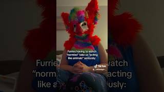 Furry haters are weird.. #furry #furries #fursuit #viral #tiktok #fyp #shorts