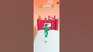 Level 7 pass-out Blob Runner 3D gameplay #shorts