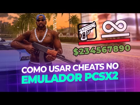 PCSX2: Como usar CHEATS (Códigos) no emulador do PS2!