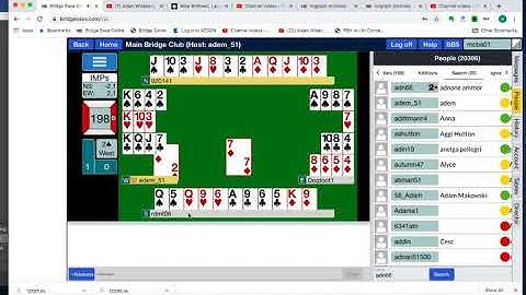 How to kibitz or spectate or BBO