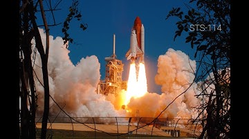 STS-114 Space Shuttle Discovery full launch and ascent HD with enhanced sound
