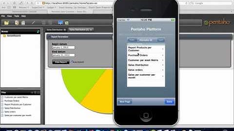 sql-ledger and pentaho