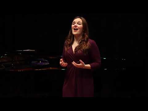 Lucy Hall, soprano - Steal me sweet thief (Menotti)