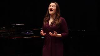 Lucy Hall, soprano - Steal me sweet thief (Menotti)