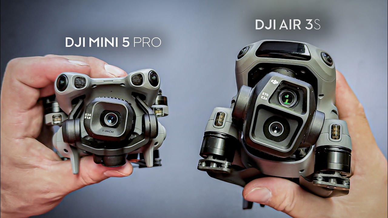 DJI Mini 5 Pro vs Air 3S — Lequel choisir ?