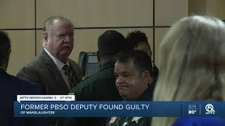Former Deputy Carlton Nebergall convicted of manslaughter, faces up to 50 years in prison