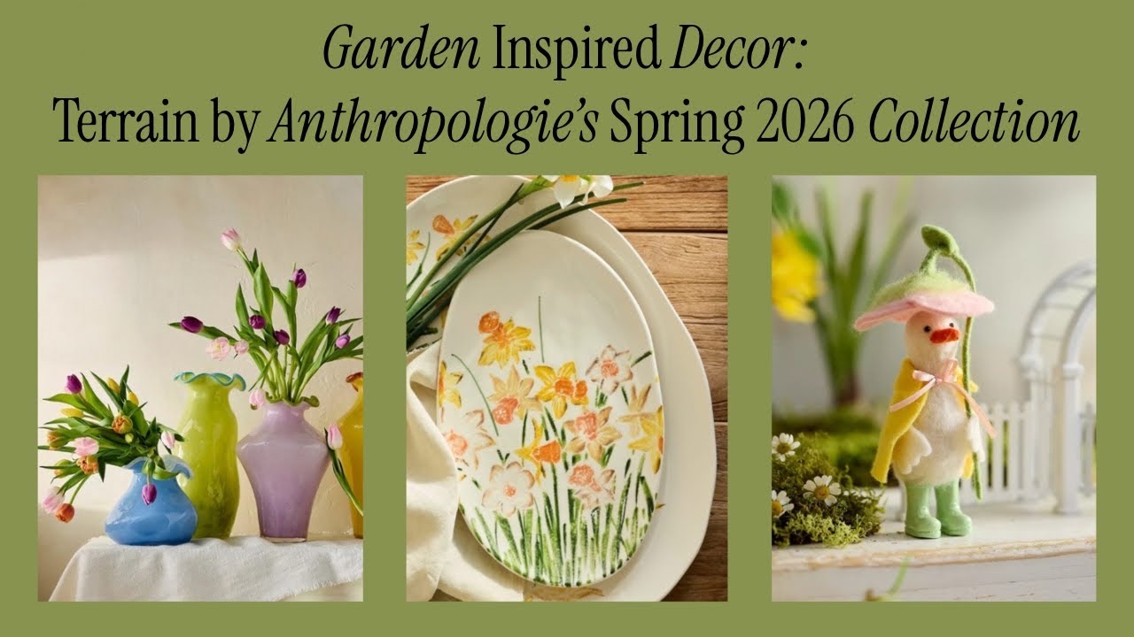 You Don't Need to be a Gardener to Love Terrain's Garden Inspired Decor!