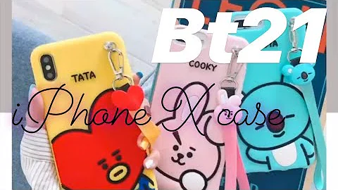 BT21 iPhone X case on Ebay Seller Loverainday8_4