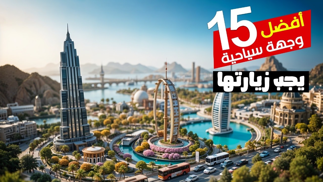 اكتشف دبي: أفضل 15 موقع سياحي يجذب الملايين سنوياً