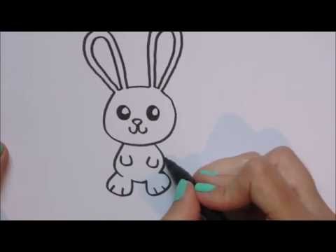 Wonderbaarlijk Konijn/rabbit tekenen! | 'How to draw' #46 - YouTube XQ-45