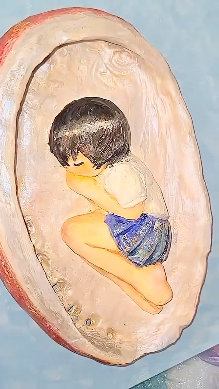 貝で作成している絵 YouTube