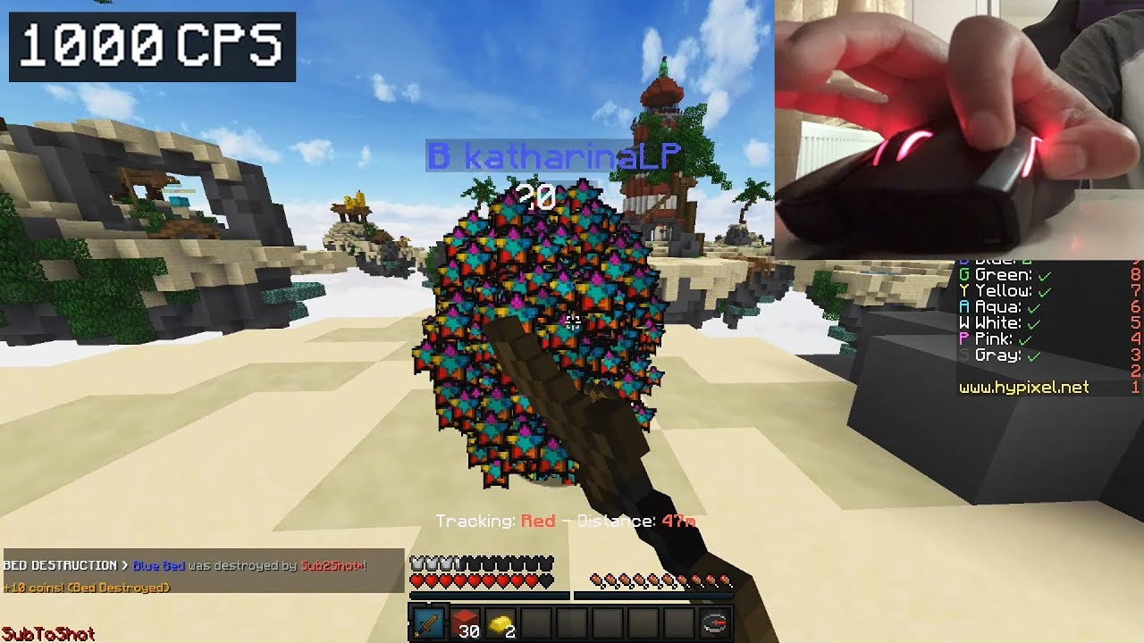 1000 CPS  Get 1000 CPS Prank!!! - Minecraft: Kohi Click Test 