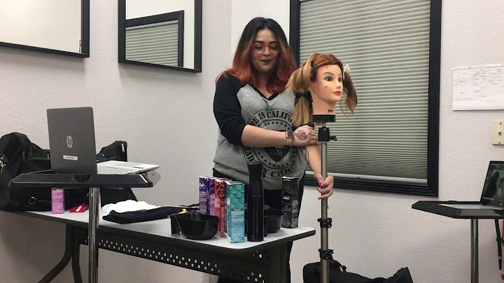 Vivid Color Demo for Barbers #CALCBC