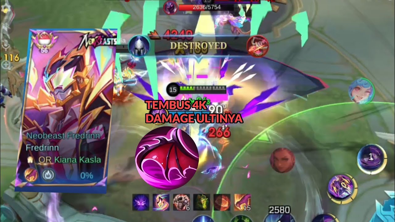 main fredrin ulti geli?, gini caranya biar 1hit musuh