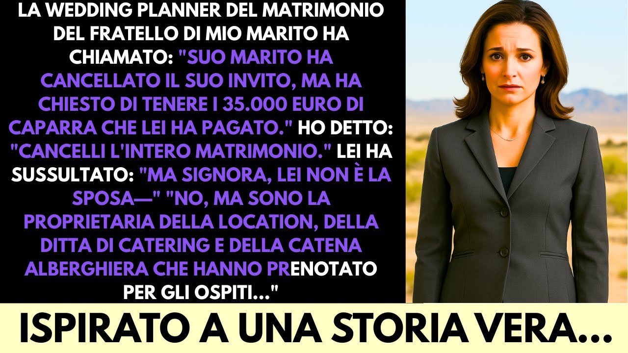 Mio Marito Ha Annullato Il Mio Invito al Matrimonio—Non Sapeva Che Possiedo Hotel di Lusso