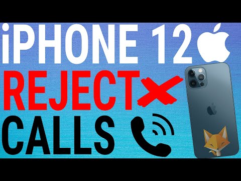 How To Reject & Silence Calls On iPhone 12 / 12 Pro