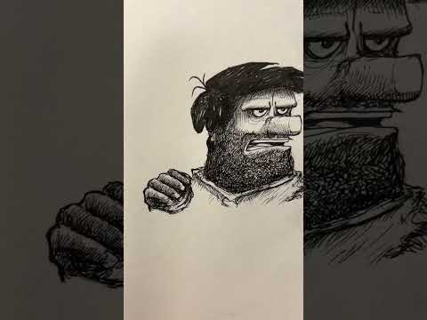 Flintstones vs. Croods PART 4  #my #art #drawing #artdrawing #artist  #artwork #sketch #cartoon