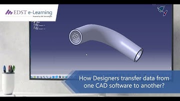 How Designers transfer data from one CAD software to another | STEP & IGES File Creation in CATIA V5