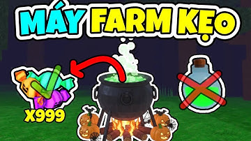[ 🍭 ] mình đã tìm ra CÁCH FARM KẸO siêu tốc [ 99 đêm trong rừng roblox - Potion making update ]