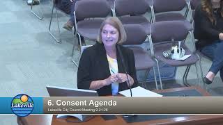 Lakeville City Council Meeting 9-21-26