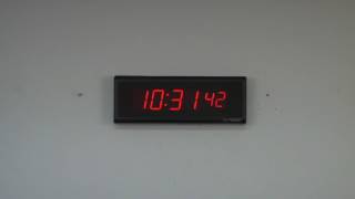 BRG Precision Product's HP625R - 6 Digit, 2.5 in DuraTime HP Digital Clock