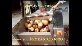 máy cạo rửa khoai   1