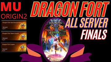 MU Origin2 Year End BANG All Server Dragon Fort FINALS 2021