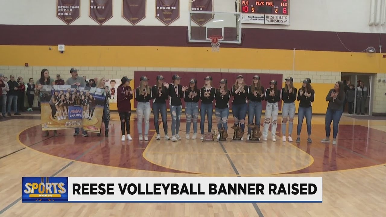 Reese Rockets honored for state volleyball championship