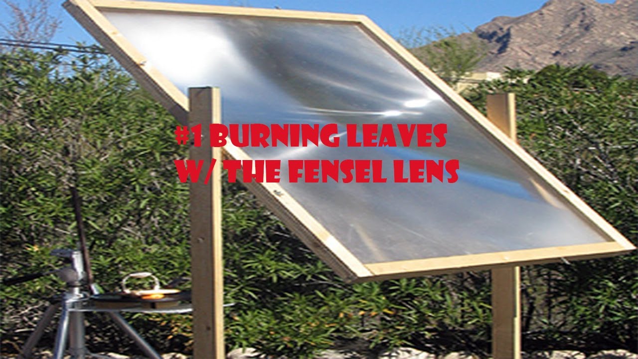 Frensel Lens #1 - Burning Leaves