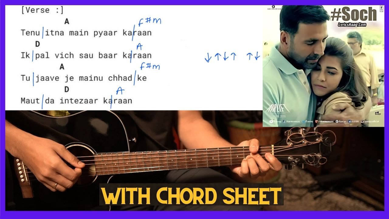 SOCH NA SAKE - AIRLIFT| Guitar Chords Lesson | ARIJIT SINGH SERIES | TVG