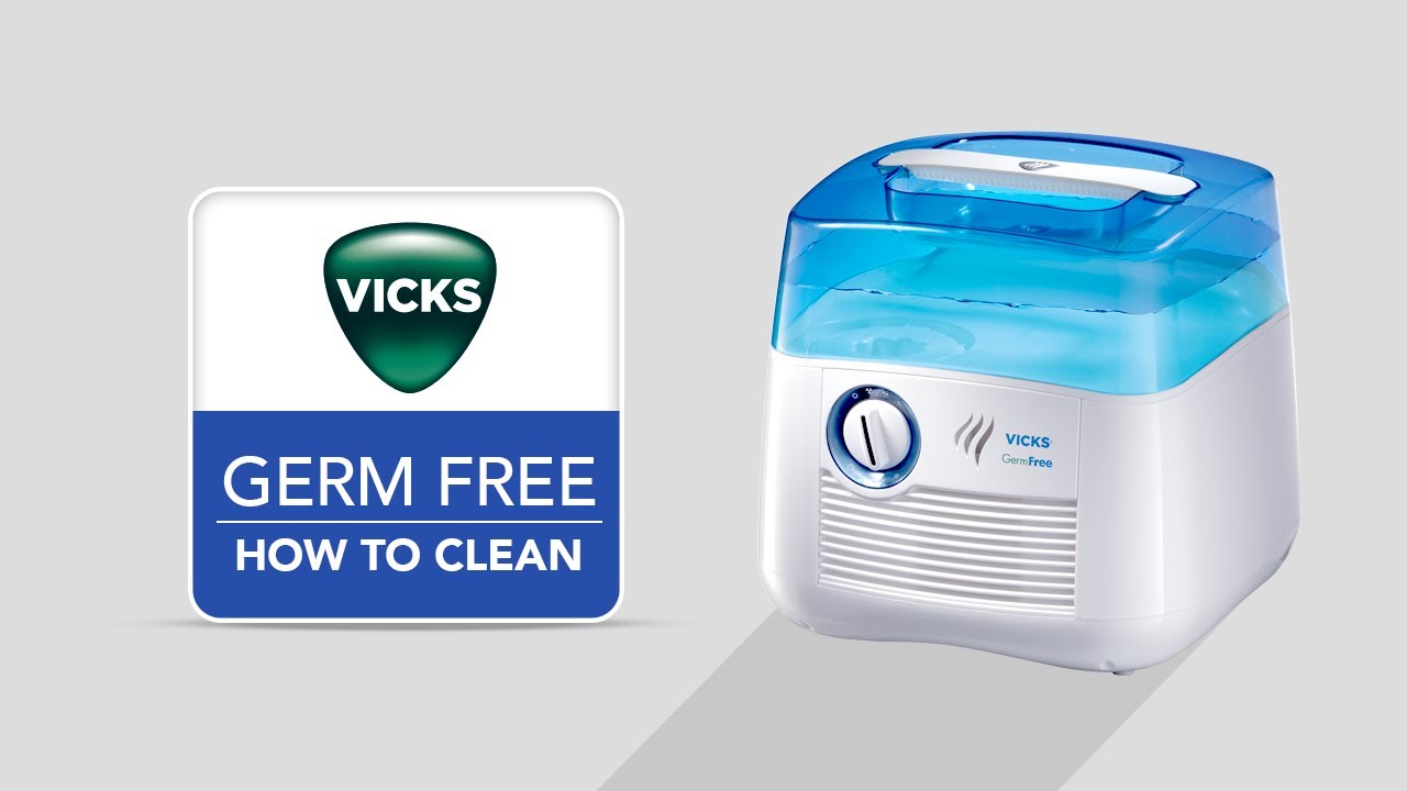 Vicks GermFree Cool Moisture Humidifier WhiteBlue V3900 CAN Vicks GermFree Cool Moisture Humidifier WhiteBlue V3900 CAN