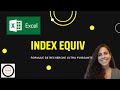 Tuto excel  mieux que la recherchev index equiv