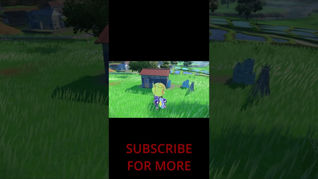 Pokemon Violet The Location of TM 55 Dig at The Wild of Kitakami