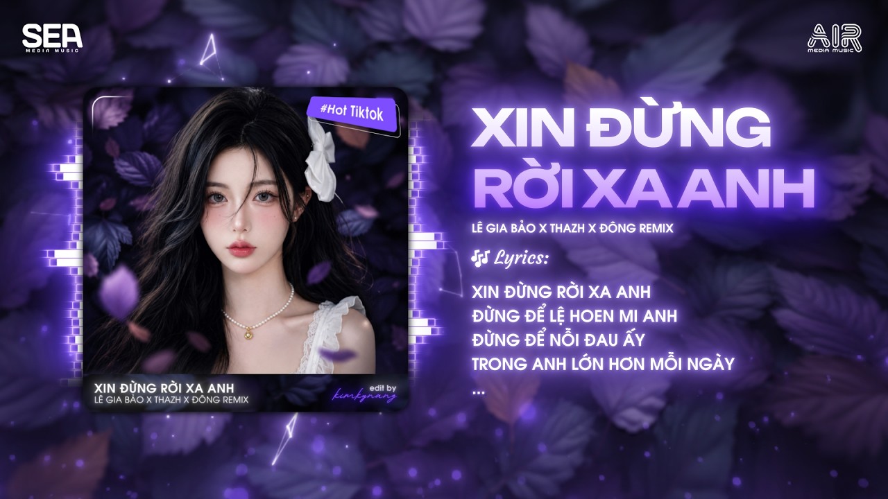 Xin Đừng Rời Xa Anh (Thazh x Đông Remix) - Lê Gia Bảo | Xin Đừng Rời Xa Anh Đừng Để Lệ Hoen Mi Anh