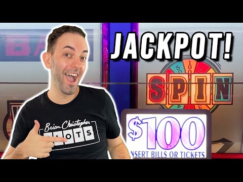 $100 Wheel of Fortune Spins a WIN!