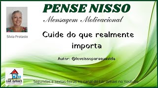 Vídeo cuide do que realmente importa