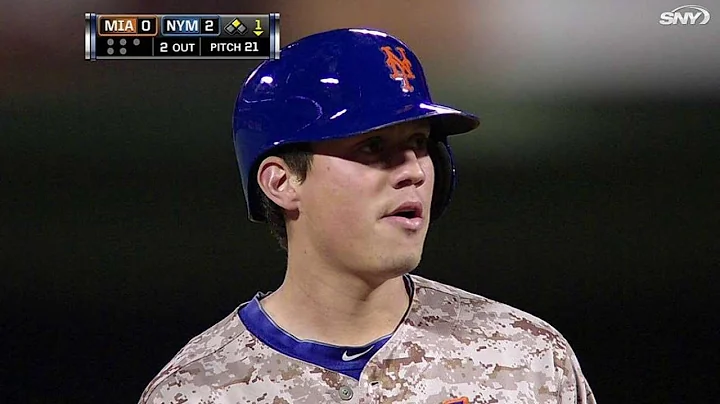 MIA@NYM: Flores hits a two-run double to open scoring