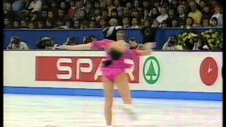 Michelle Kwan 1995 World Figure Skating Championships LP BBC TV HQ