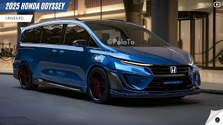 New 2025 Honda Odyssey Unveiled - be ahead of the competition!