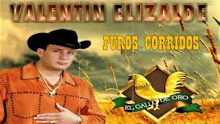 Valentin Elizalde ( El Gallo De Oro ) - Puros Corridos Mix ( 30 Mejores Exitos )
