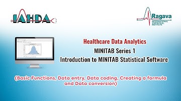 Introduction to MINITAB Statistical Software